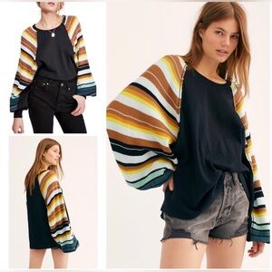 Free people We The Free Rainbow Dreams top